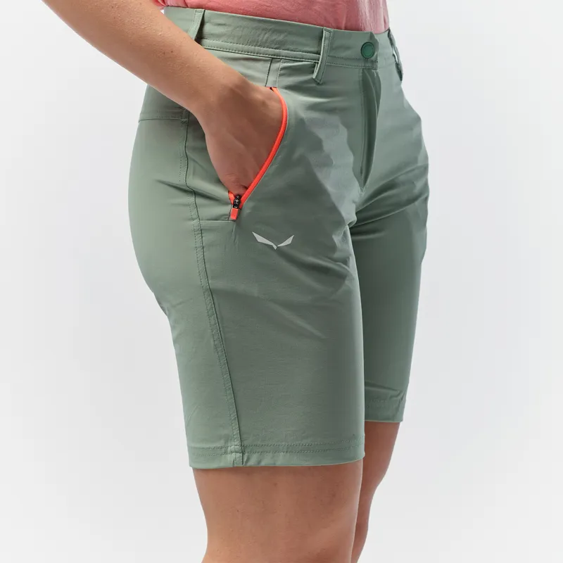 Salewa Talvena Durastretch Shorts Womens in Syrah-4